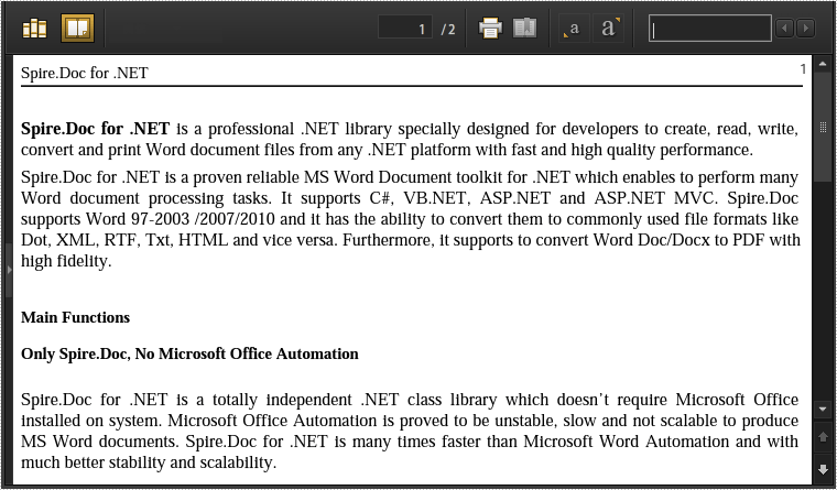 Word to EPub