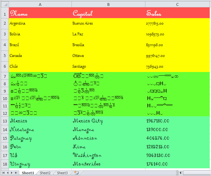 Delete Excel Rows and Columns
