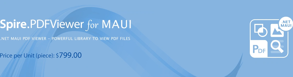 Spire.PDFViewer for MAUI Developer Subscription