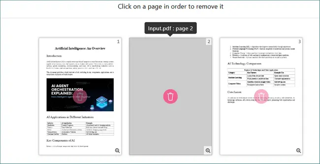 Delete Blank Pages in Preview