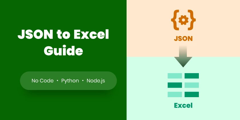 JSON in Excel umwandeln: Vollständige Anleitung