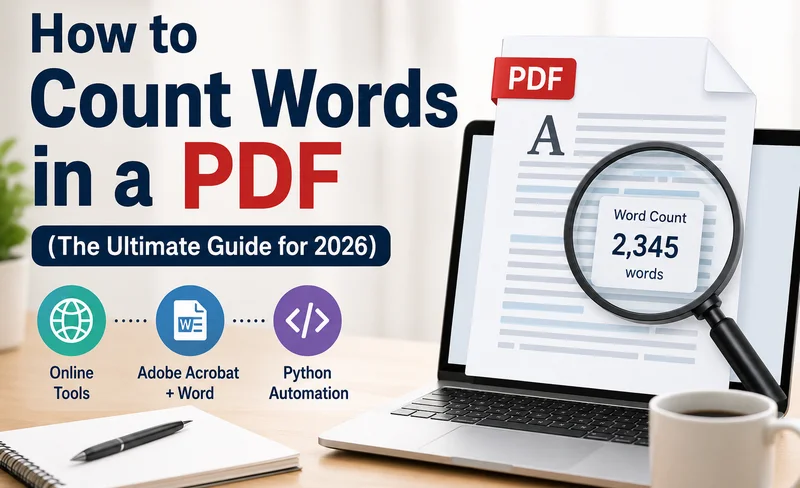 Como Contar Palavras em PDF com 3 Métodos Eficazes