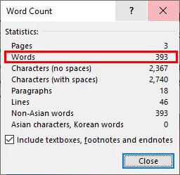 Contar Palavras de um PDF no Microsoft Word