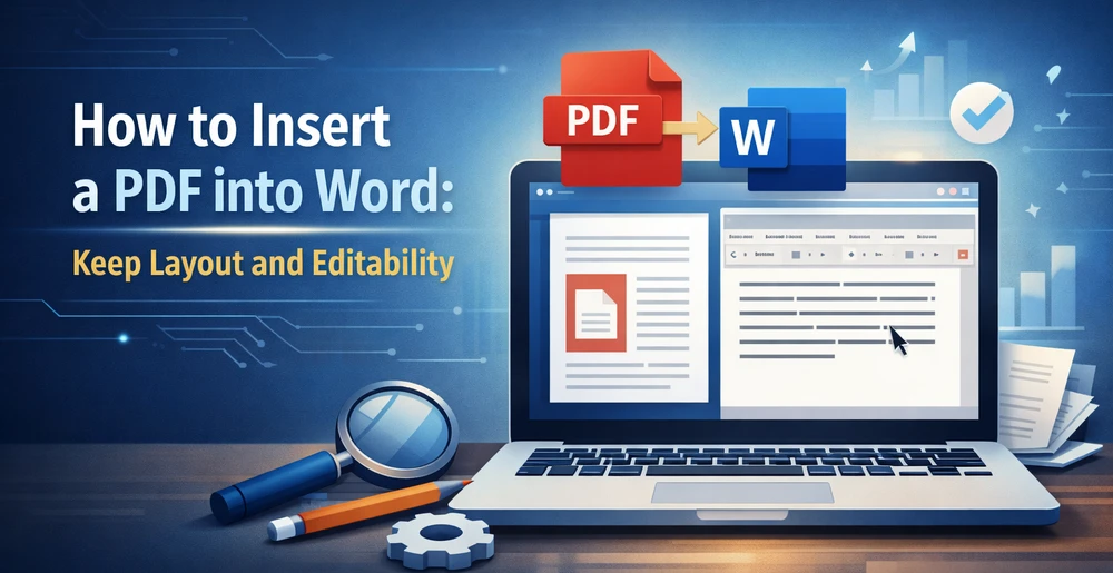 Anleitung zum Einfügen einer PDF-Datei in Word-Dokumente