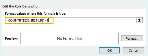 Eine Formel eingeben