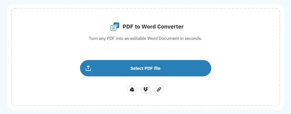 Free PDF Converter - Convertir PDF en Word