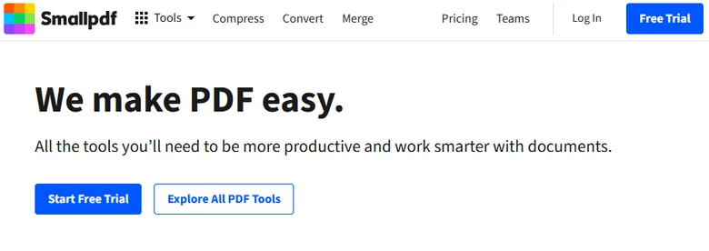 Smallpdf - 온라인 PNG to Word 변환기