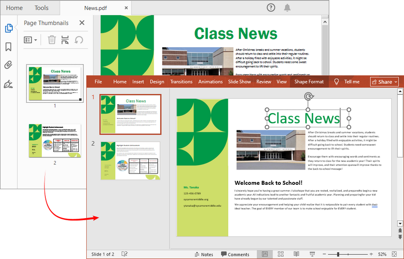 Converta PDF para PowerPoint usando uma biblioteca Python gratuita