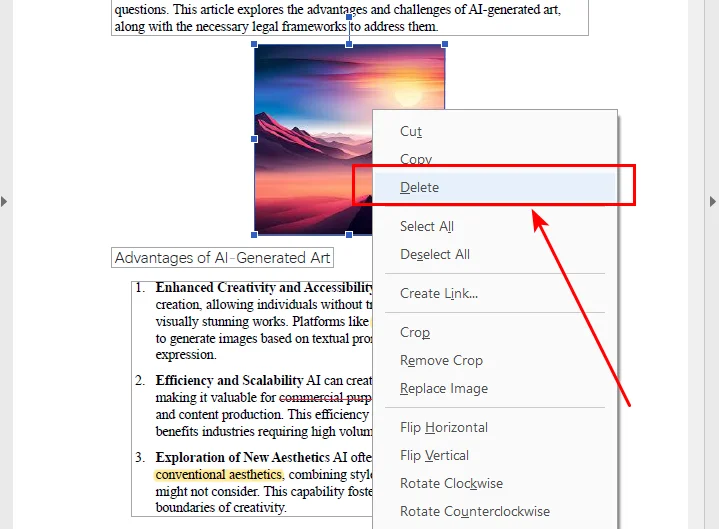 Удаление изображения из PDF-документа с помощью Adobe Acrobat