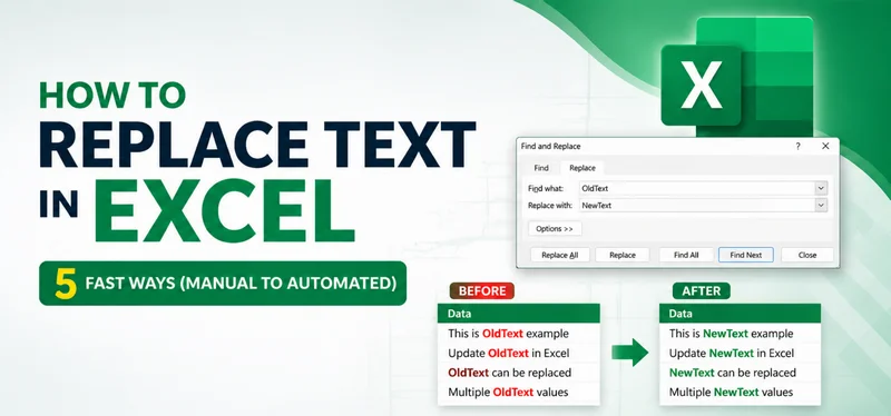 Schritt-für-Schritt-Anleitung zum Ersetzen von Text in Excel
