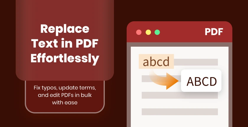 Remplacer le texte dans un PDF en masse