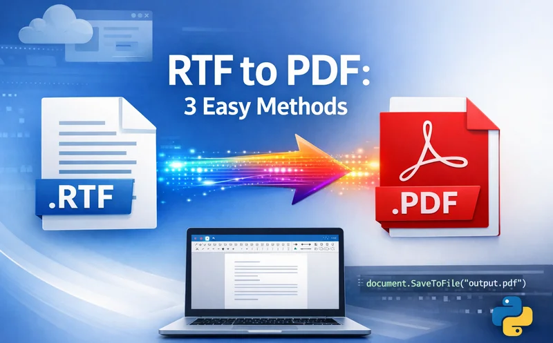 Конвертируйте RTF в PDF онлайн и офлайн 3 проверенными способами