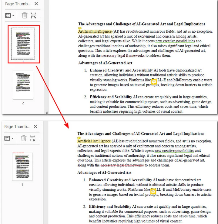 Python으로 PDF 문서의 한 페이지만 저장하기