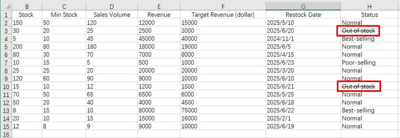 Comment barrer du texte dans Excel en utilisant Free Spire.XLS