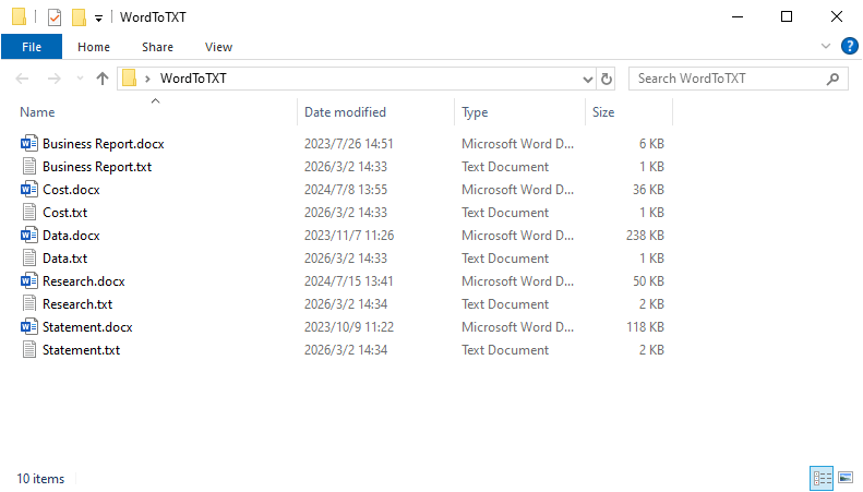Массовое преобразование Doc или Docx в TXT с помощью Windows PowerShell