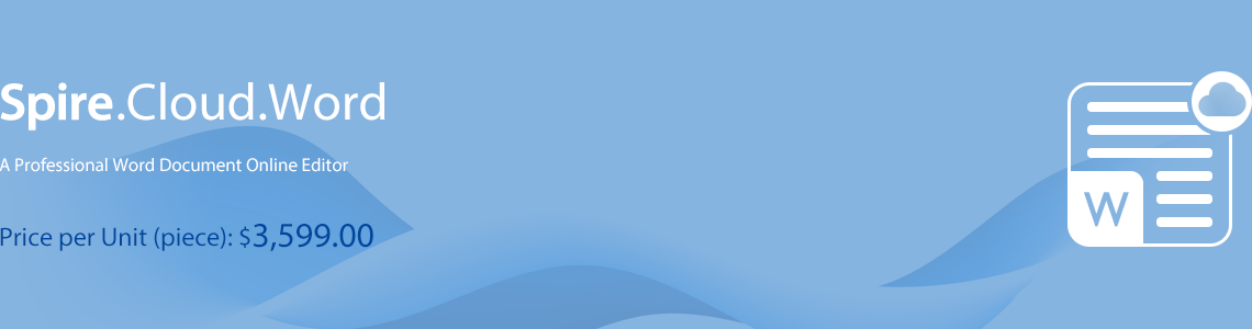 Spire.Cloud.Word for .NET