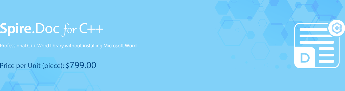 Spire.Doc for CPP