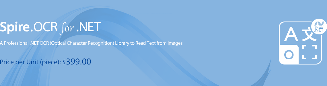 Spire.OCR for .NET