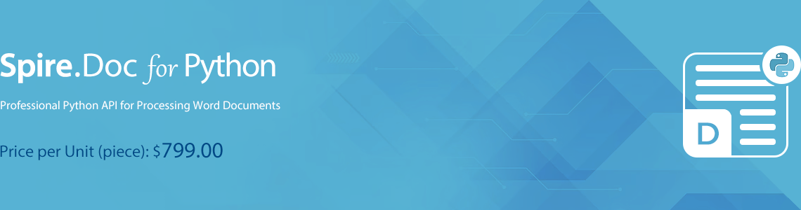 Spire.Doc for Python