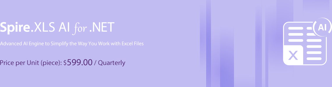 Spire.XLS AI for .NET
